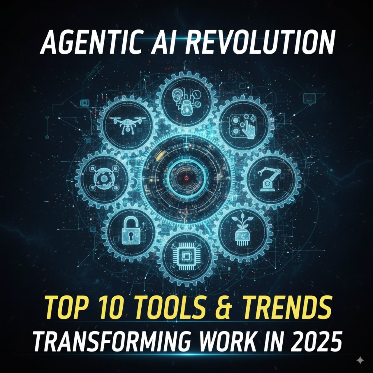 Agentic AI Revolution: Top 10 Tools & Trends Transforming Work in 2025