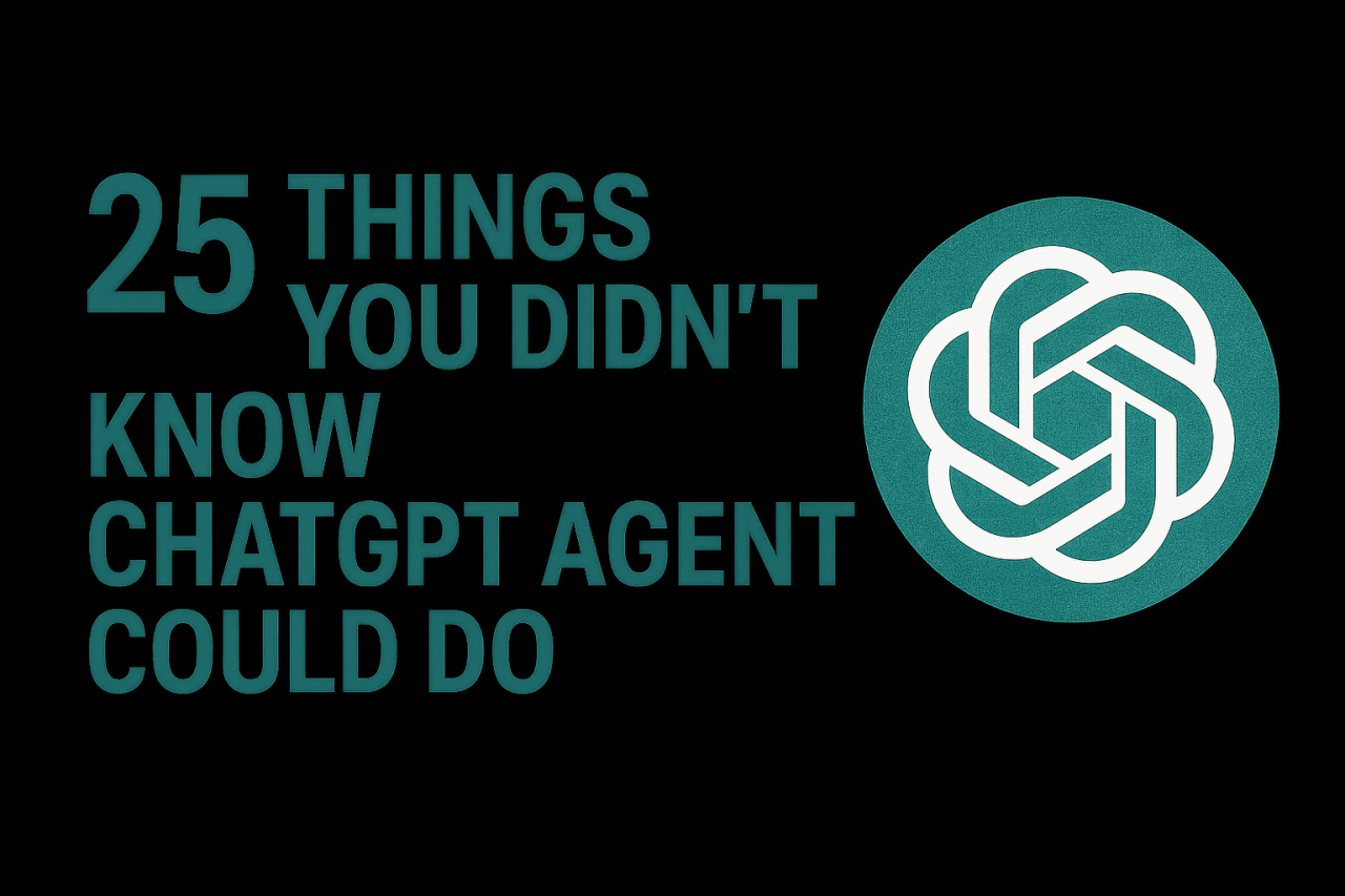 25 Powerful Ways ChatGPT Agents Can Revolutionize Your Work and Life: With Prompts